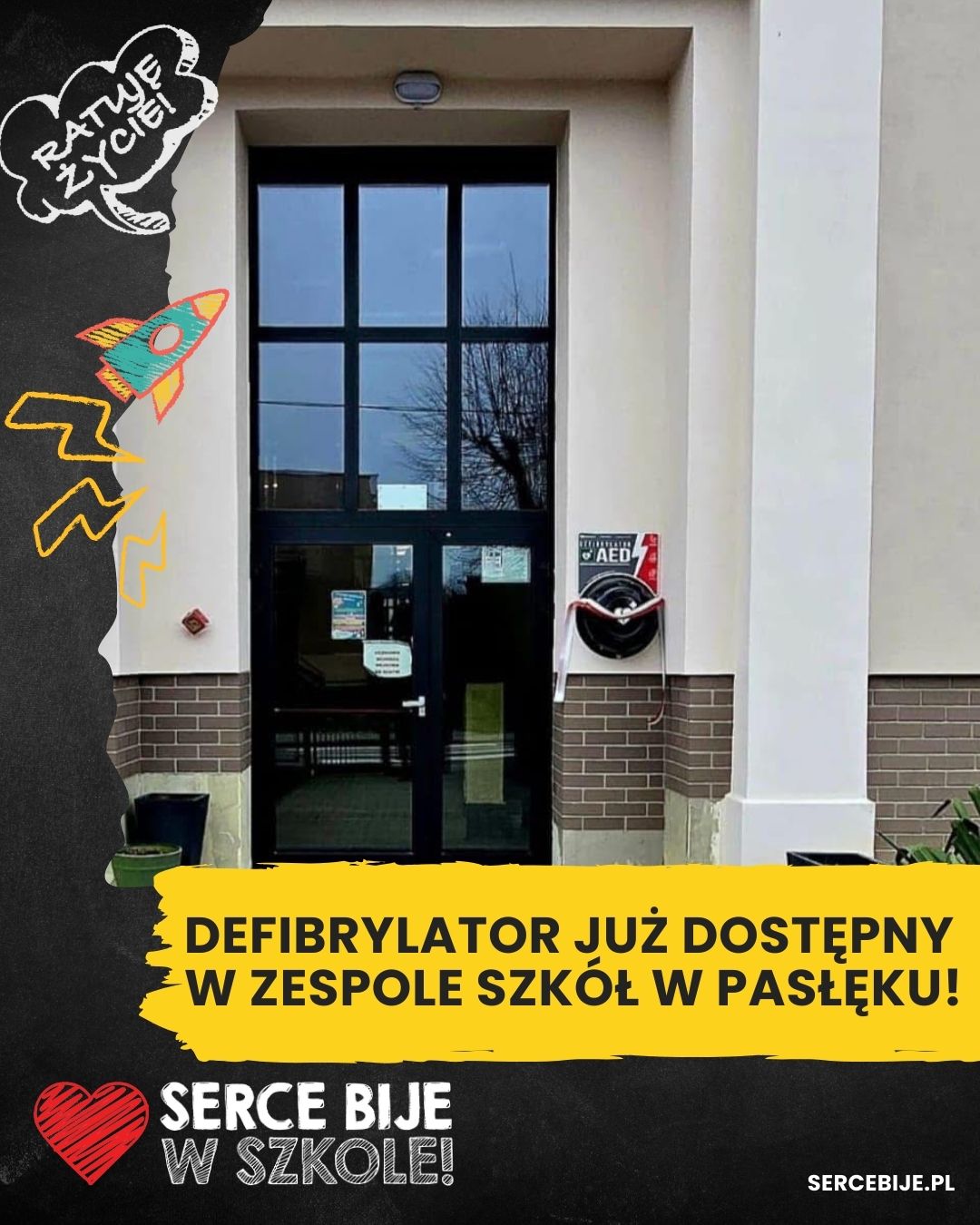 Realizacja AED — IV Liceum Ogólnokształcące, Zabrze